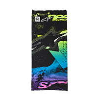 Alpinestars Buff Ignite Neckwear negro rosado amarillo