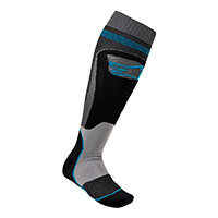 Calze Alpinestars Mx Plus 1 nero cyan