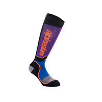 Calcetines Alpinestars Mx Plus violet