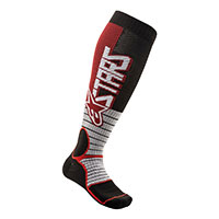 Chaussettes Alpinestars Mx Pro Burgundy Noir