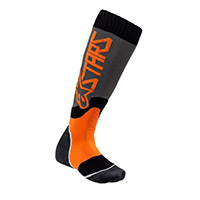 Chaussettes Enfant Alpinestars Mx Plus 2 Orange