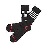 Fasthouse Perfomance Crew 24.1 Varsity Socks Black