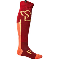 Chaussettes Fox Cntro Coolmax Thin Flame Rouge