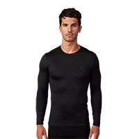 Maglia Fox Tecbase Ls Nero