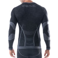 Camiseta Iron-IC Merino 70 Ultra Cálida negro gris - img 2