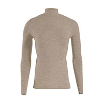 Camiseta de Manga Larga Cuello Alto Iron IC 1.0 Hircus Mujer Cashmere ming