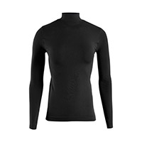 Camiseta de Manga Larga Cuello Alto Iron IC 1.0 Hircus Mujer Cashmere negro