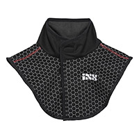 Ixs 365 Velcro Collar Black Grey