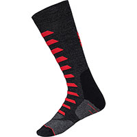 Calcetines IXS Merino 365 gris rojo