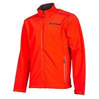 Klim Delta Jacke high risk rot