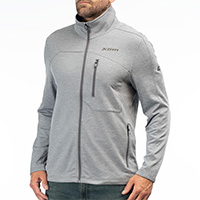 Giacca Klim Echo Wool Fleece Grigio