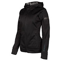 Sudadera con capucha Klim Evolution Niño negro