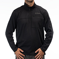 Chemise Klim Glacier 1/4 Zip Noir