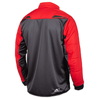 Klim Override Alloy Jacke High Risk rot asphalt - 2
