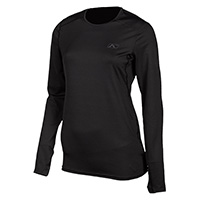 Camisa Klim Solstice 1.0 Warm Mujer negro