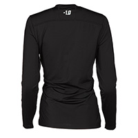 Camiseta Klim Solstice -1.0 LS Mujer negro