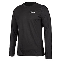 Camisa Klim Teton Merino Wool LS negro