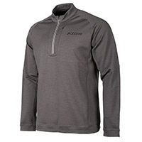 Klim Teton Merino Wool 1/4 Zip asphalt