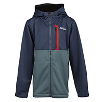 Felpa Klim Transition Hoodie Youth blu bianco