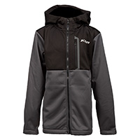 Klim Transition Hoodie Youth Black Kinder