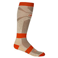 Chaussettes Klim Vented petrol strike orange