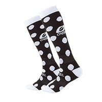 Chaussettes O Neal Pro Mx Candy Noir Blanc