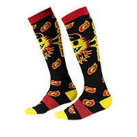 O Neal Pro Mx Boom Socks Black Yellow