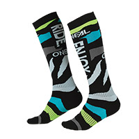 Chaussettes O Neal Pro Mx Zooneal Bleu Jaune