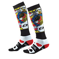 O Neal Pro Mx Kingsmen Socks White Black Red