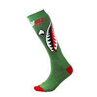 O Neal Pro Mx Bomber Socks Green Kid