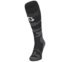 Calcetines Scott Mid Long Camo gris negro