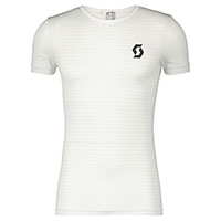 Maglia Scott Underwear Carbon Ss Bianco