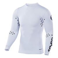 Seven Mx Zero Compression Laser Cut Jersey White