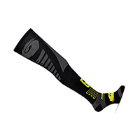 Sidi Extra Long Offroad Socks Black Yellow Fluo