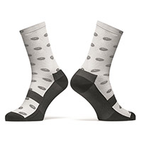 Sidi Fun 15cm Socks White Grey