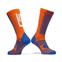 Calze Sidi X-Race arancio blu