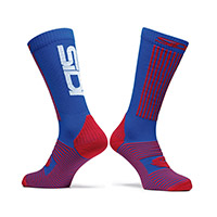 Calcetines Sidi X-Race azul rojo