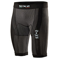 Pantaloni Corti Six2 Cc2 Moto 4stagioni Nero