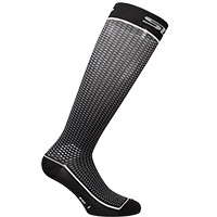 Chaussettes SIX2 LONG2 noir jaune