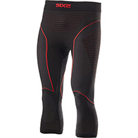 Pantalones SIX2 PNCW BlazeFit Warm negro rojo