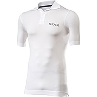 Camiseta SIX2 Polo blanco