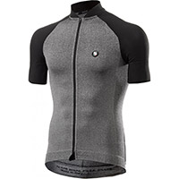 Camiseta de ciclismo Six2 Quota Jersey gris negro