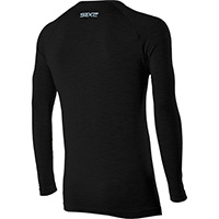 Maglia Six2 Serafino Merinos Wool Nero - img 2