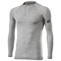 Chemise Six2 Serafino Merinos Wool Gris