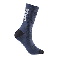 Calze Six2 Short Logo V2 Avio Nero