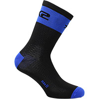 Chaussettes Six2 Short Logo Bleu