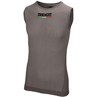 Camiseta Sinmangas SIX2 SMX 4 Season gris oscuro