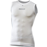 Maillot Manches Courtes Six2 Sml Bt Breezytouch Blanc