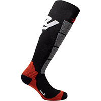 Chaussettes Six2 Speed2 Noir Rouge