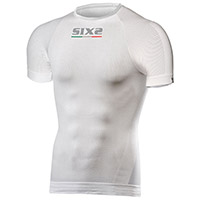 Girocollo maniche corte SIX2 TS1 4STAGIONI bianco